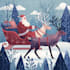 create festive holiday christmas design illustration