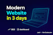 build you a modern, responsive website with HTML, CSS, js