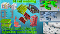 engineer injection, plastic mold, silicone tooling with precise 3d cad files