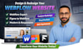 webflow redesign, revamp webflow website, reesign webflow website, do webflow