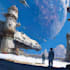 have a sci fi illustration and sci fi art