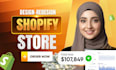create an automated shopify store , dropshipping store or shopify store design