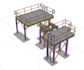 do steel structure detailing in tekla structure