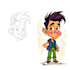 draw a caricature, cartoon caricatures
