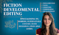 developmentally edit your fiction book