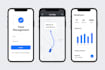 build fleet management app, truck delivery app, gnss tracking app, logistic app