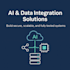 build ai integrations and data science