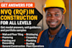help you complete your nvq level 2 to 7 construction assessment answers