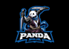 create graceful and fantastic panda logo design