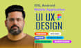 do a user friendly mobile app design, UI UX design, mobile app ui design