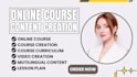 create online course content lesson plan curriculum multilingual course creation
