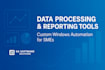 develop data automation and reporting software