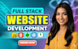 do full stack website development with frontend and backend