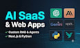 build an ai saas platform or ai web application