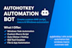make autohotkey automation bot ahk automate task automation script macro window