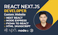 develop responsive react website with next js