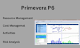 develop the gantt chart in primevera p6