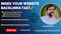 indexed your website and backlinks in google