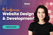 create wordpress website design and development
