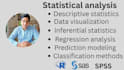 do statistical data analysis with rstudio, spss and SAS
