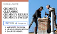 generate chimney cleaning soot creosote removal masonry repair leads website