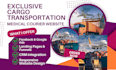 generate cargo transportation leads freight dispatching medical courier website