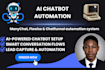 create ai chatbot using manychat, flowise and chat funnel automation