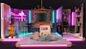 design your podcast studio, youtube, TV 3d set design