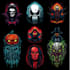 design custom made halloween, horror logo