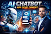 develop ai website, ai chatbot, ai web application, and ai software