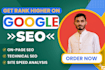 do complete on page SEO optimization to boost your google ranking