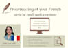 proofread your french article and web content