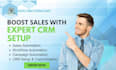 setup and customize zoho crm to boost your sales