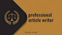 seo article writing service