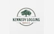 design modern kennedy logging logo