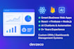 create a smart business web app with react, firebase, and ai