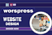 build plumbing, contractor,real estate,  plumbing, and roofing website and more