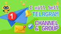 sell telegram old channel and group