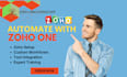 implement zoho one for complete business automation