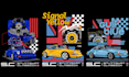 create custom vector car racing design for t shirt design