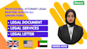 draft accurate legal documents, letters, and contracts
