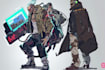 design cyberpunk character, fantasy character design