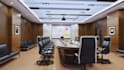 design 3d conference room, meeting room, office interior, corporate office