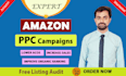 setup, optimize and manage amazon ppc campaigns, sponsored ads