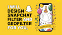 design a snapchat filter and geofilter for you