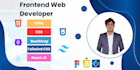 frontend web development, HTML CSS react js tailwindcss