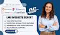 build wordpress lms website with learndash, buddyboss tutor lms pro, masterstudy