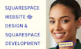 do squarespace website development,design squarespace redesign