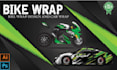 design professional bike wrap design and car wrap
