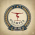 design vintage classic athletic  gymnastic logo